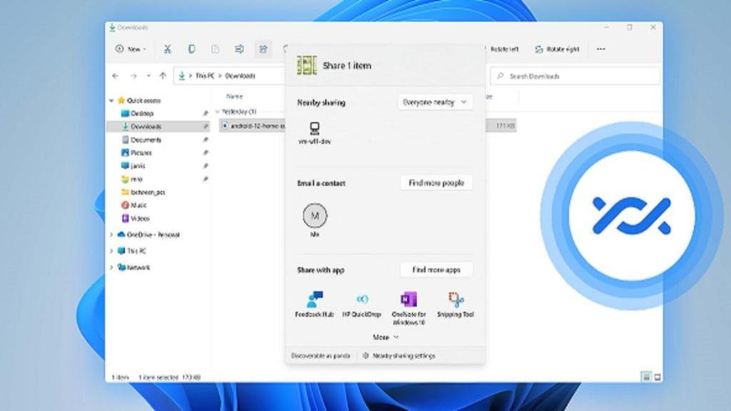 فعال کردن قابلیت Nearby Sharing ویندوز 11 + رفع مشکل کار نکردن آن