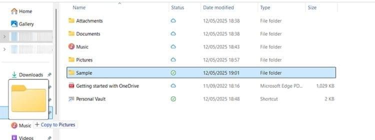 نحوه جلوگیری از همگام‌سازی یک پوشه توسط OneDrive 6