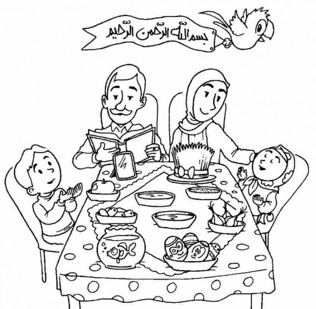 نقاشی عید نوروز سخت 8