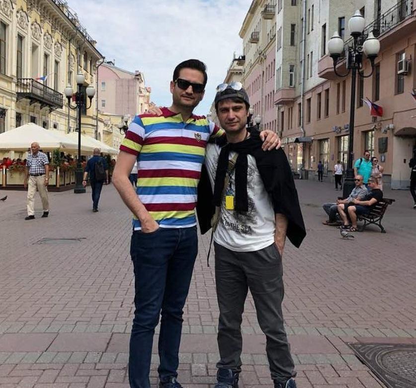 عکس شهرام حقیقت دوست و دوستش