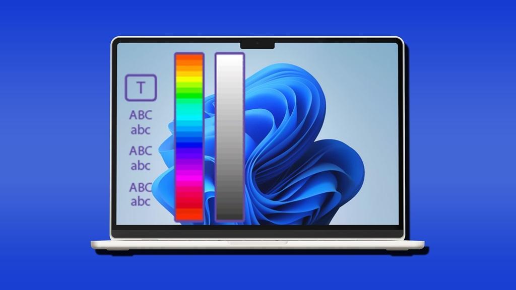 آموزش تغییر رنگ فونت پیش فرض آیکون ها در ویندوز 11