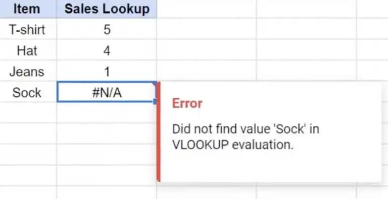 رایج ترین خطاهای تجزیه فرمول در Google Sheets 1