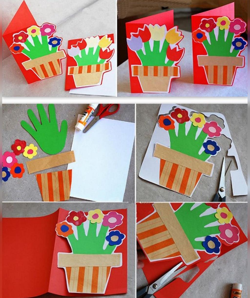 هدیه دست ساز برای روز مادر با کاغذ