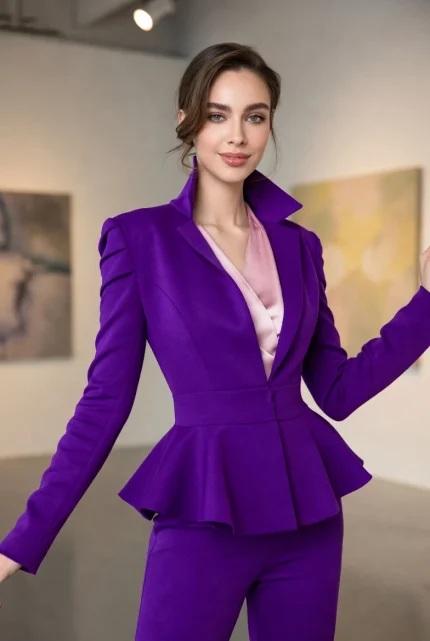 مدل کت و شلوار زنانه برای عروسی 4