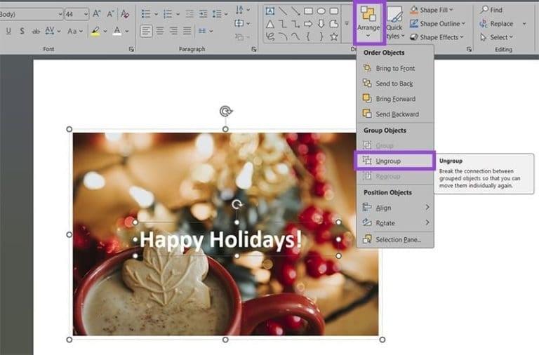 رفع مشکل حذف تکست&zwnj;باکس پاورپوینت 1
