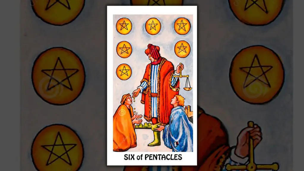 تفسیر دقیق و کامل Six of Pentacles