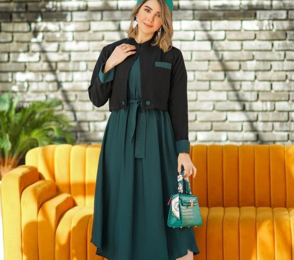 لباس ساحلی با کت کوتاه 2