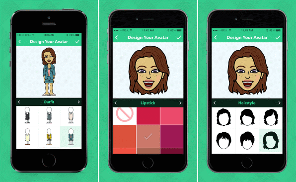 طراحی Bitmoji 