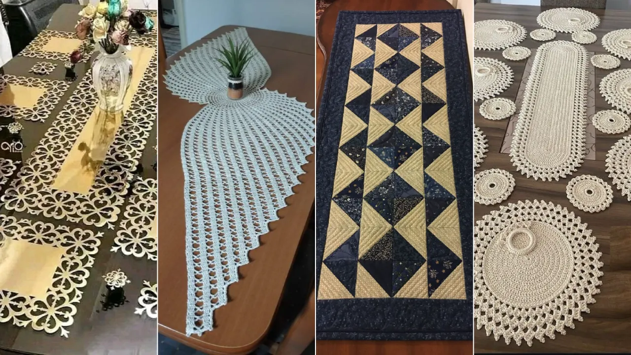 33 مدل رانر رومیزی؛ جزئی کوچک با تأثیری بزرگ در دکوراسیون خانه