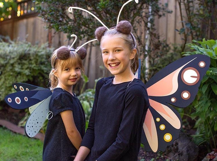 آموزش ساخت لباس سنجاقک کودکان 2