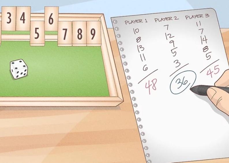 قوانین کامل بازی Shut the Box 5