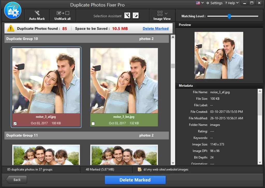 نحوه یافتن و حذف عکس های تکراری با استفاده از برنامه Duplicate Photos Fixer Pro 