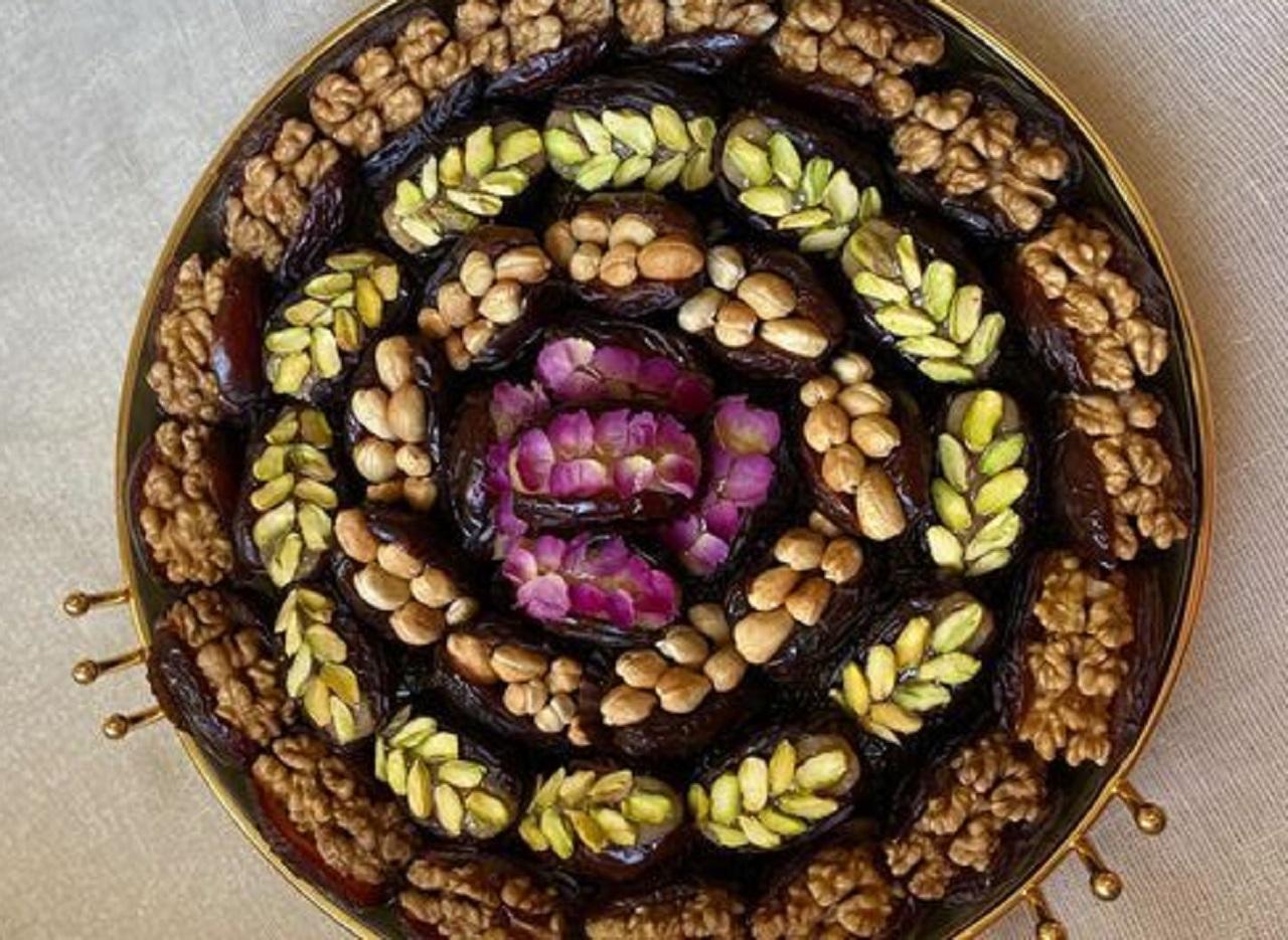 مدل تزیین خرما مجلسی  3