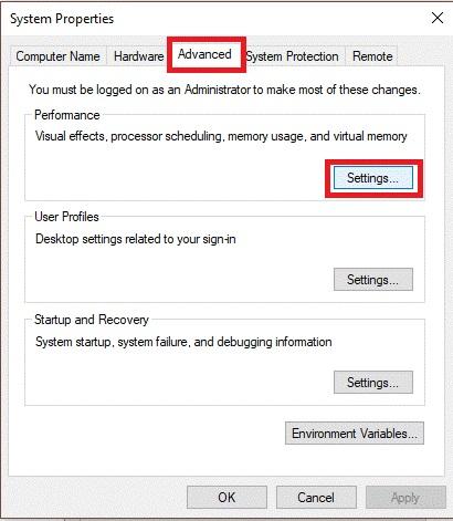 رفع خطای Your Computer Is Low on Memory در ویندوز 10