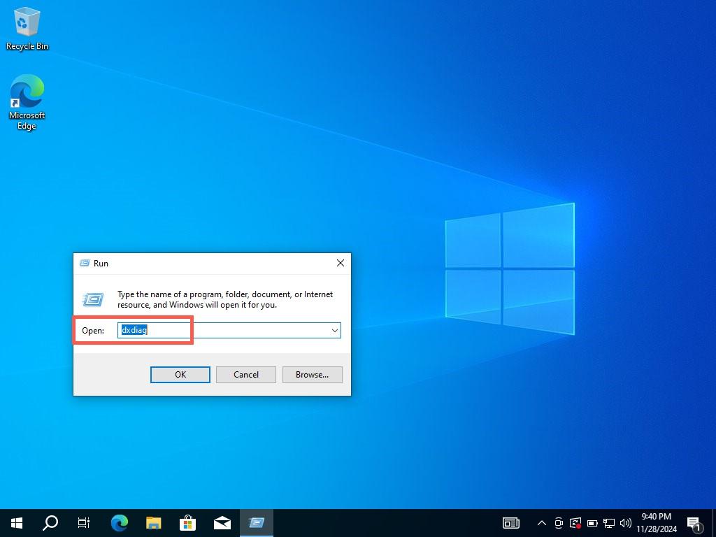 نحوه بررسی VRAM در ویندوز 10 7