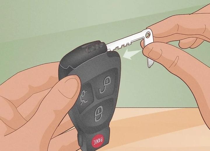 آموزش تعویض باتری ریموت مرسدس 14