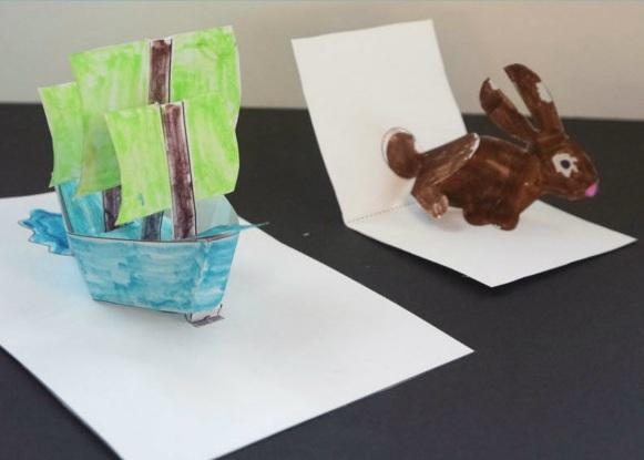 ساخت کتاب داستان با مقوا 2