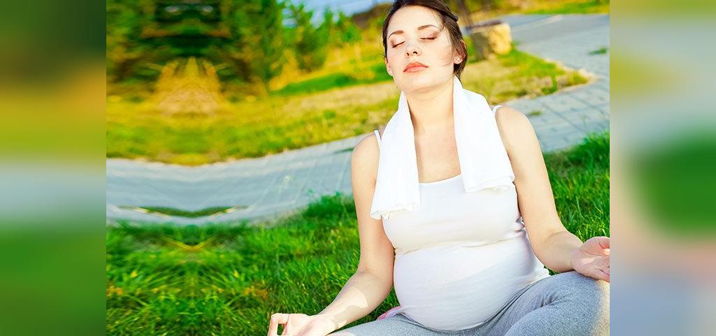 راهکار مقابله با تنگی نفس در بارداری