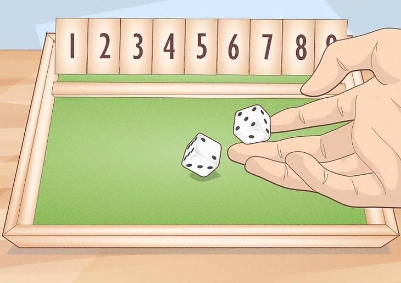 قوانین کامل بازی Shut the Box 1