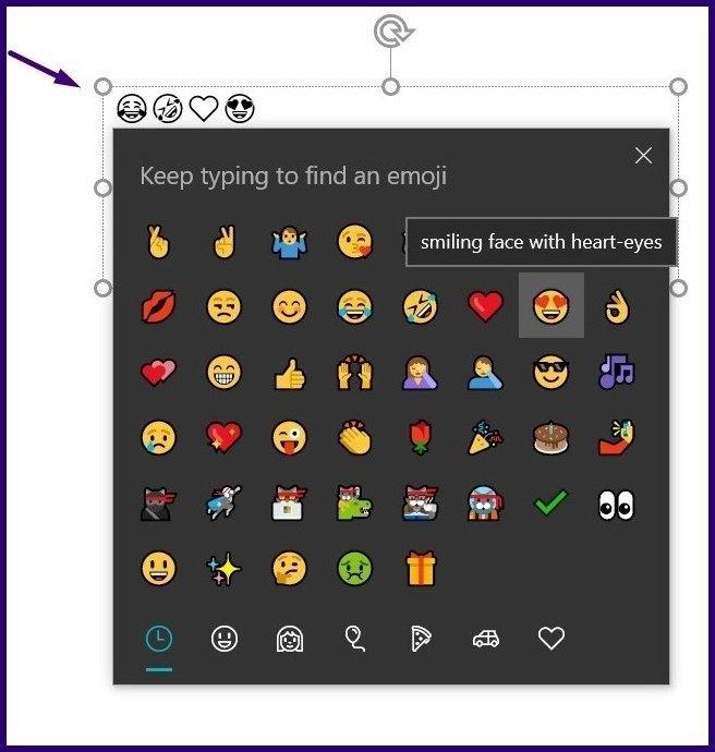 نحوه افزودن آیکون به پاورپوینت 10
