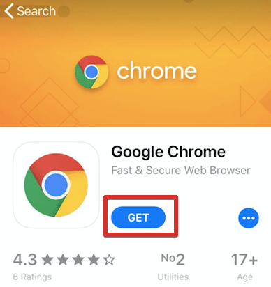  دانلود و نصب برنامه گوگل کروم (Google Chrome) برای آیفون 