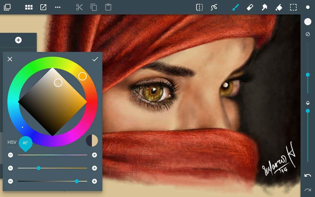  برنامه طراحی Artflow: Paint Draw Sketchbook