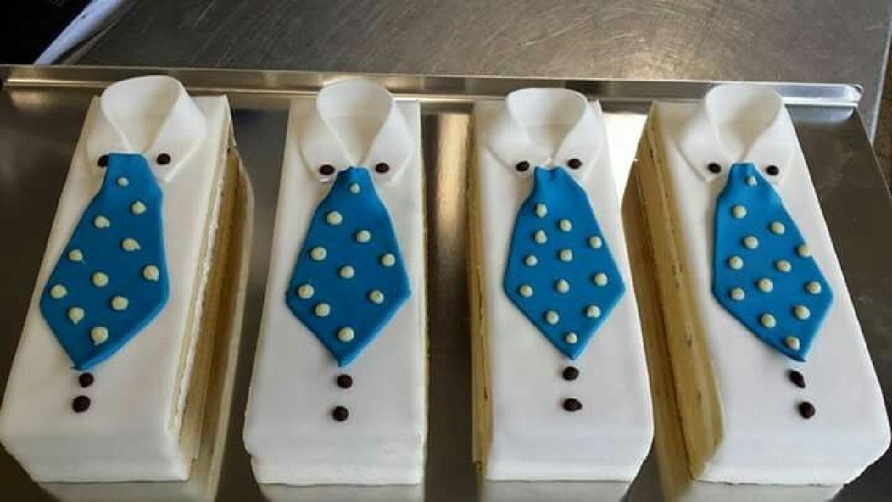 مدل مینی کیک روز مرد 4