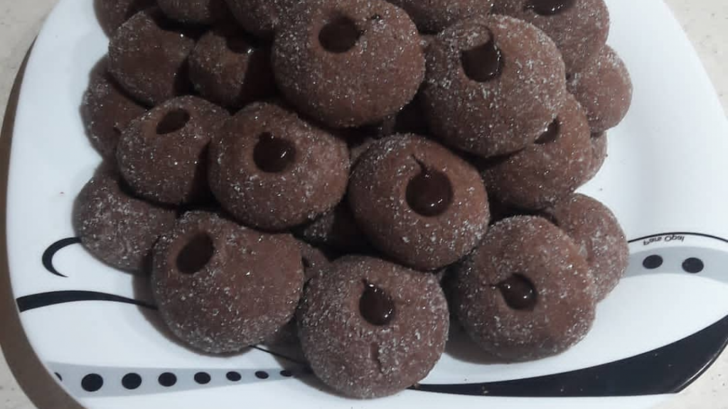 طرز تهیه شیرینی الماس شکلاتی مجلسی و ساده ترکیه ای برای عید