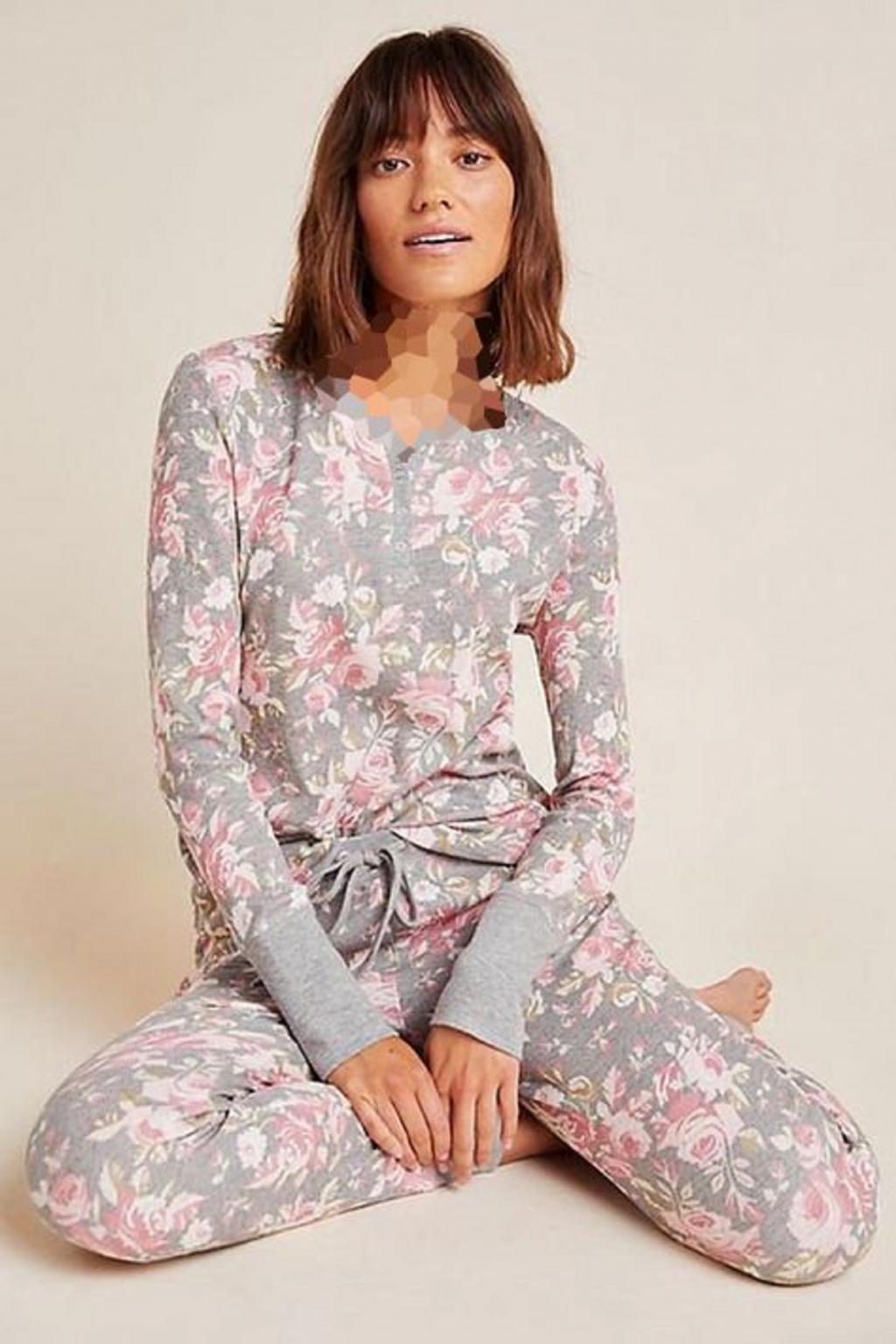مدل ست لباس راحتی زنانه طرح دار  2