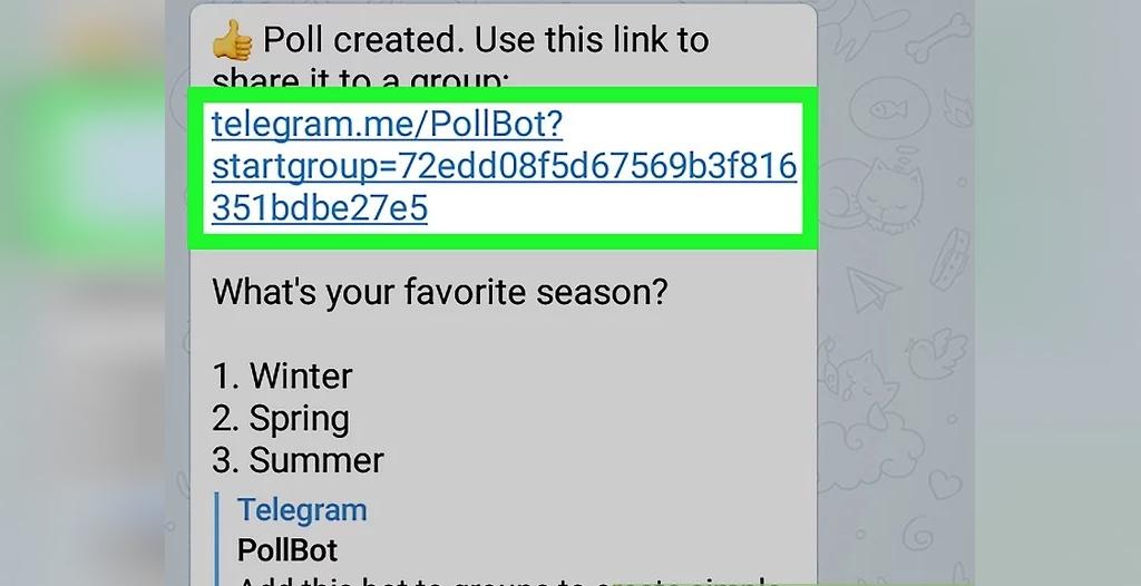 ربات ساخت رای گیری در تلگرام جدید