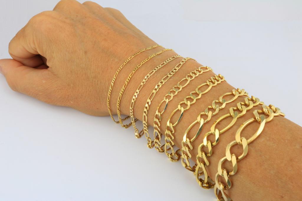  7 مدل دستبند طلا زنجیری