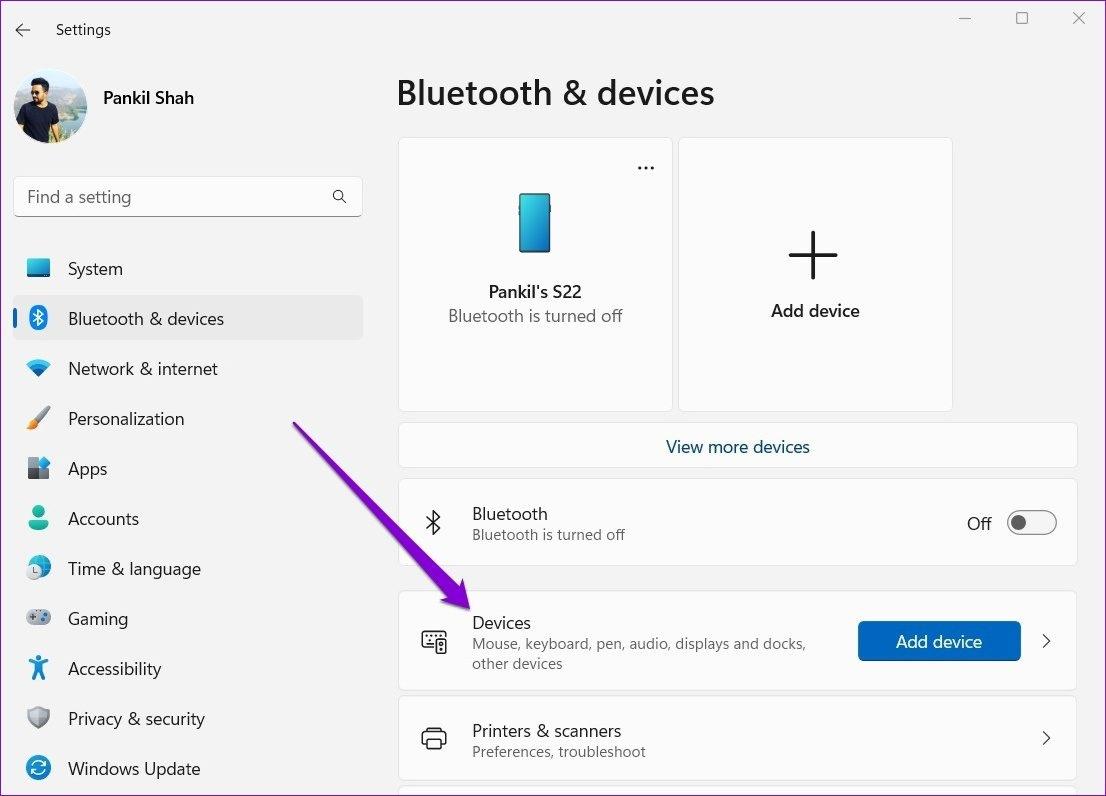 نحوه رفع مشکل حذف نشدن دستگاه بلوتوث در ویندوز 11 3