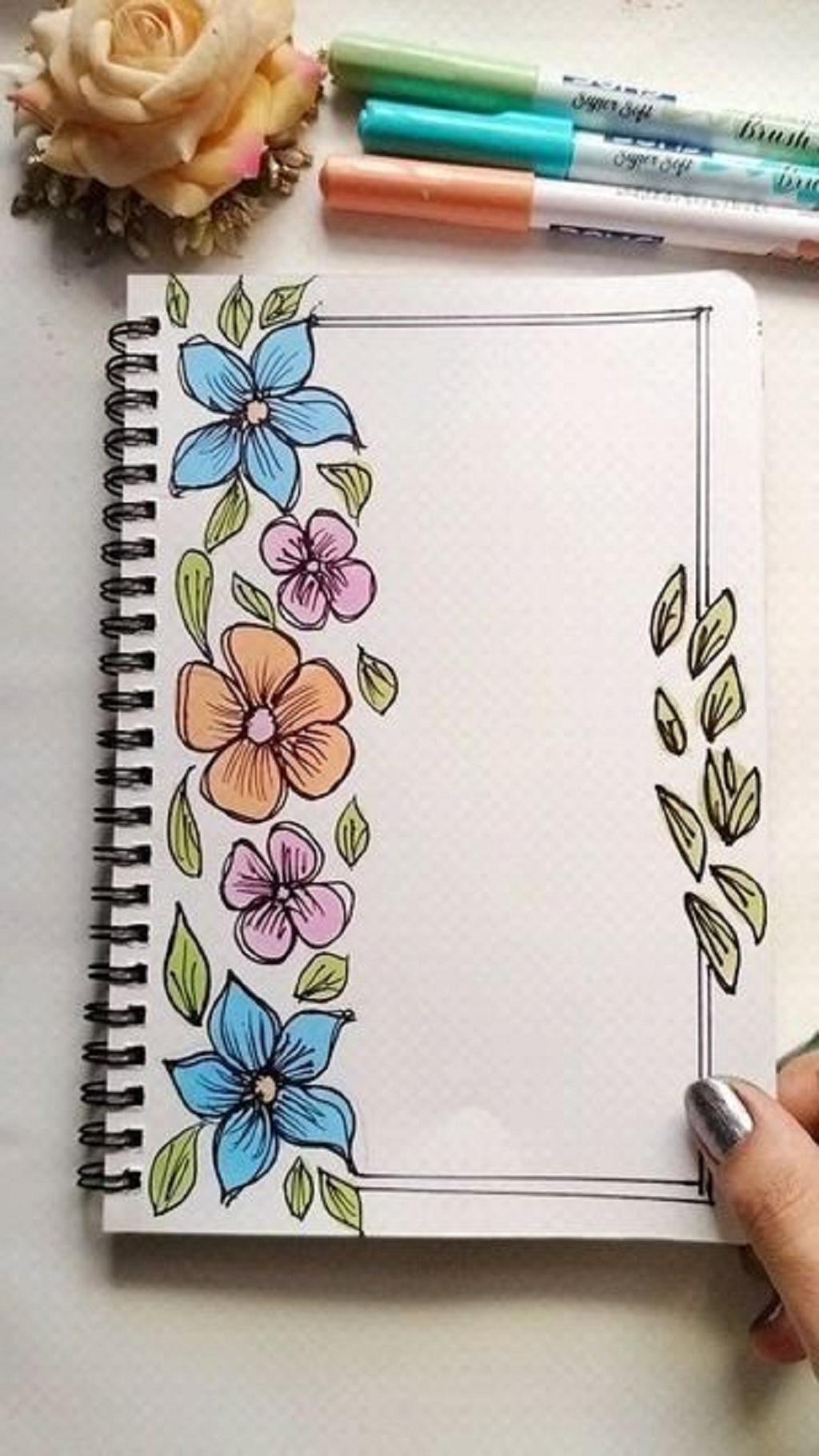 نقاشی برای دفتر عشق کلاس پنجم4