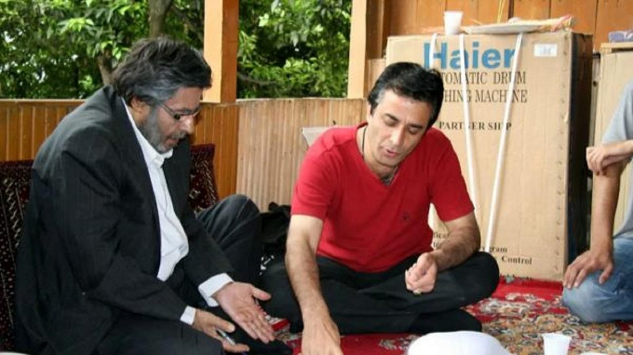 عکس زنده یاد حمید طالقانی و زنده یاد خسرو شکیبایی