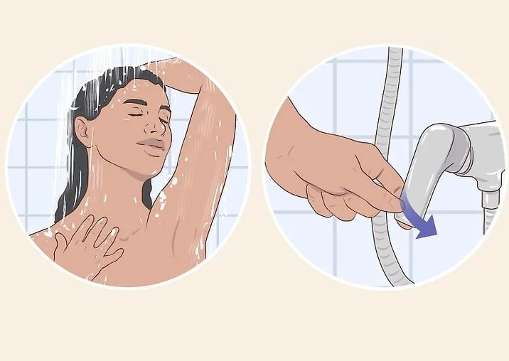 نحوه صحیح حمام کردن 15