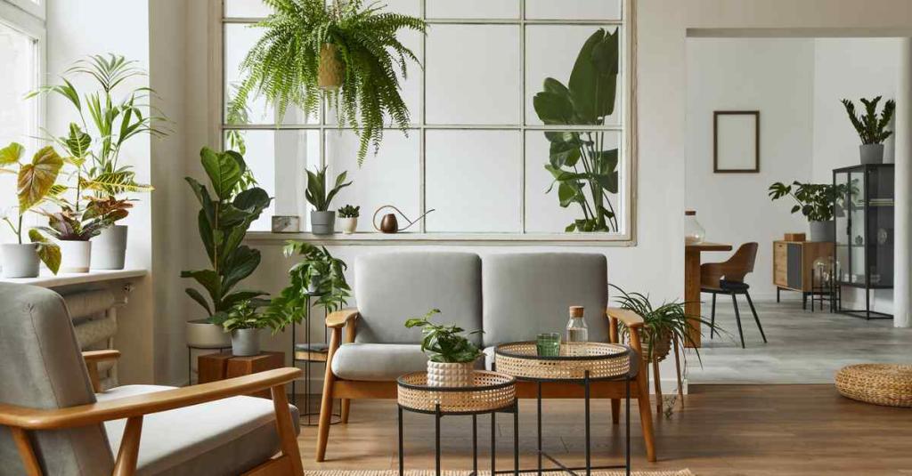 تزیین خانه با گیاهان سبز 8