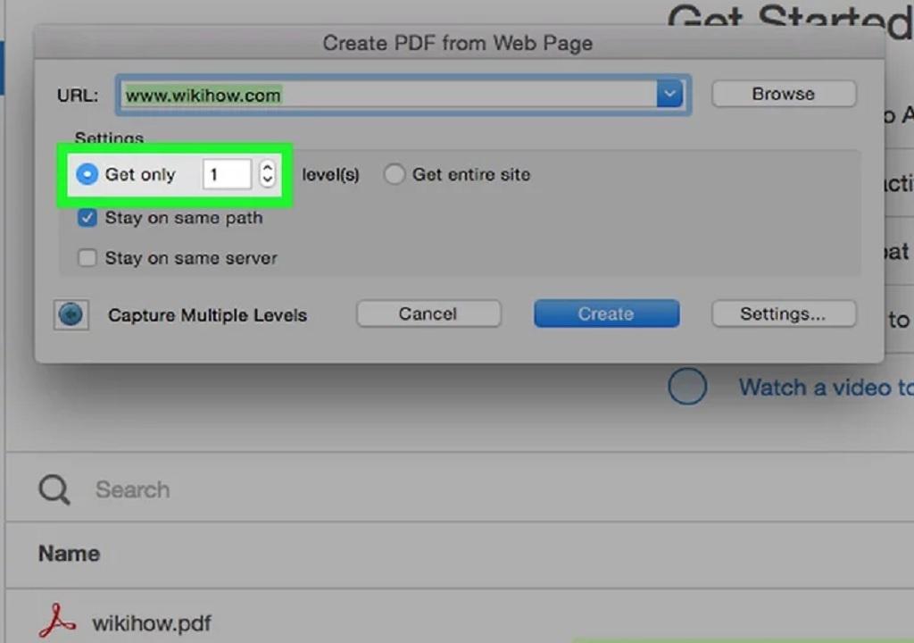 تبدیل صفحات وب به PDF در ویندوز 10