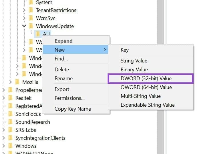 جلوگیری از ریستارت شدن ویندوز بعد از آپدیت 5