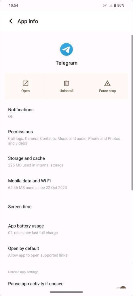 نحوه رفع خطای عدم ارسال پیام در تلگرام 3