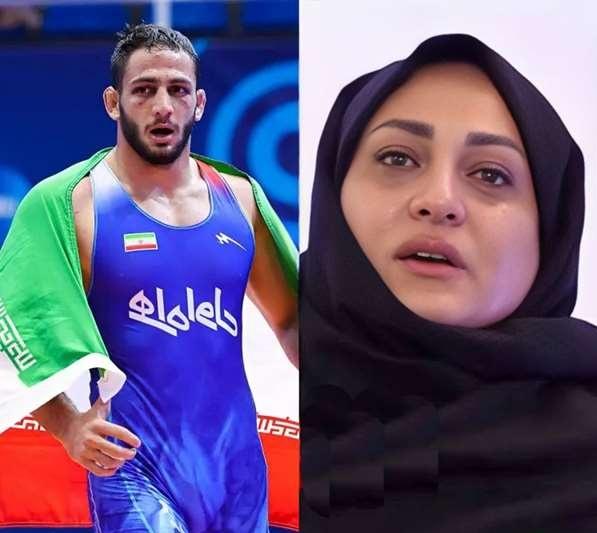 عکس مادر امیرعلی آذرپیرا