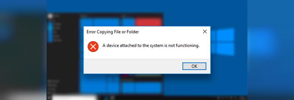 A Device Attached to The System is Not Functioning