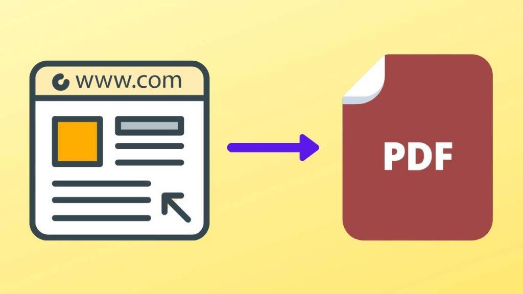 نحوه تبدیل صفحه وب به PDF با آموزش ساده و تصویری