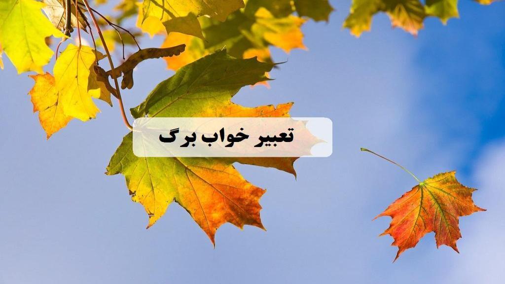 تعبیر خواب برگ؛ معنی دیدن برگ سبز، زرد خشک چیدن در خواب دختر مجرد