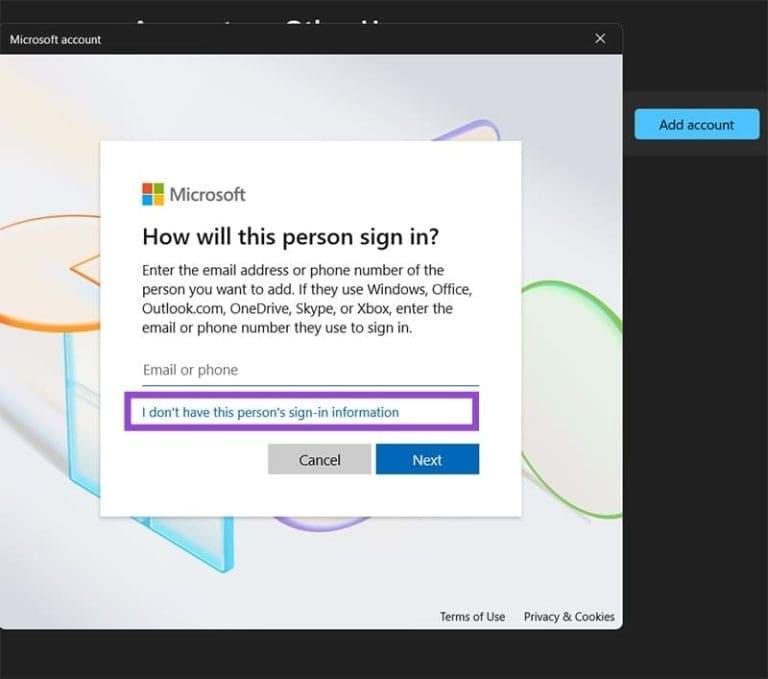 نحوه تغییر حساب کاربری در ویندوز 11 2