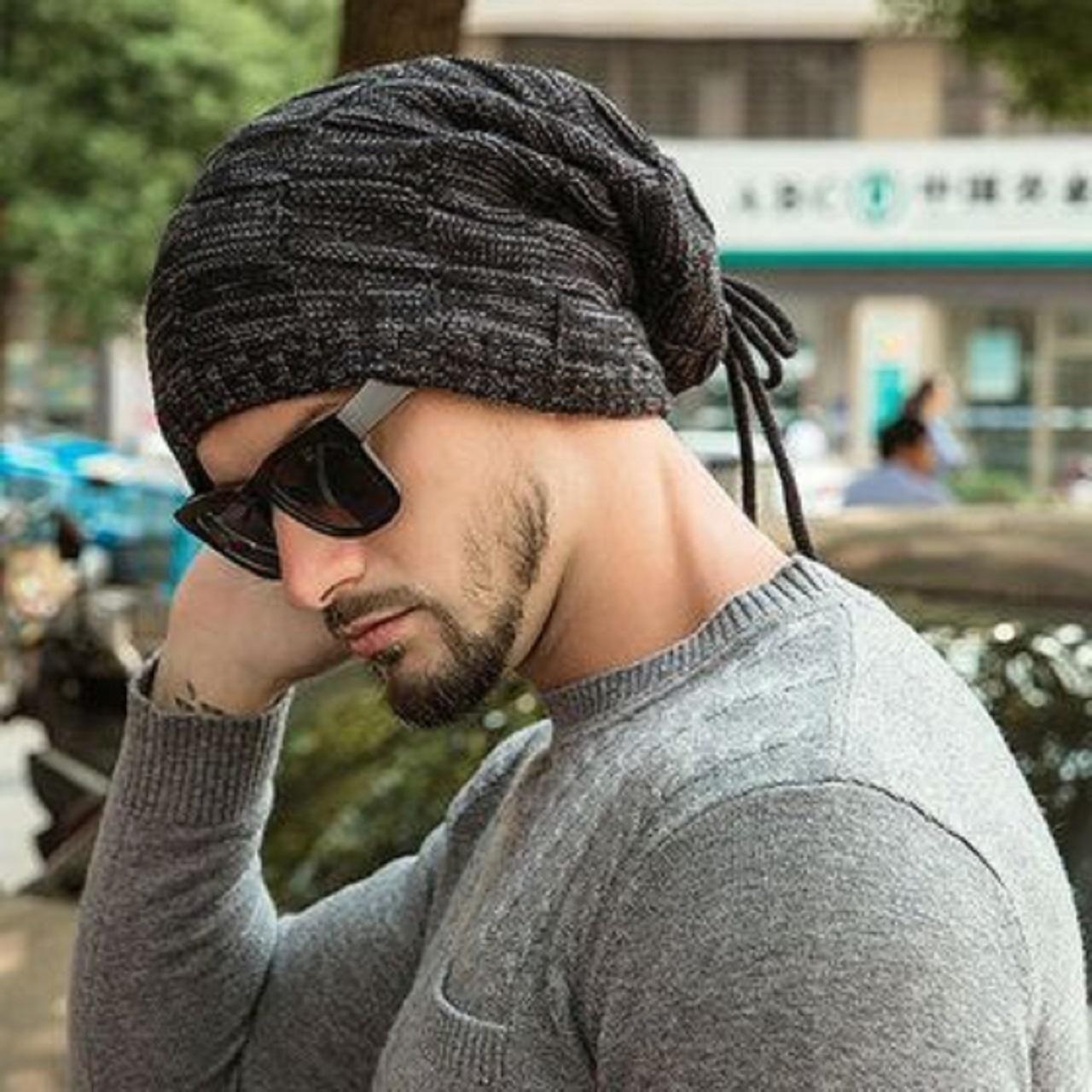 مدل کلاه بافتنی پسرانه ساده و شیک 1