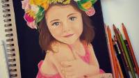 46 نقاشی روز دختر ساده و سخت کودکانه با حجاب و بی حجاب برای رنگ آمیزی
