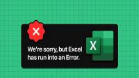 رفع مشکل کار نکردن اکسل و خطای «excel has run into an error» در ویندوز