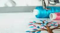 آموزش گلدوزی با چرخ خیاطی سینگر از مبتدی تا حرفه‌ای