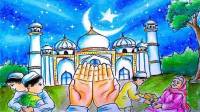 38 نقاشی عید فطر زیبا، ساده و سخت کودکانه رنگ شده و برای رنگ آمیزی