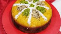طرز تهیه کیک شربتی بسبوسه عربی خوشمزه نارگیلی با آرد سمولینا